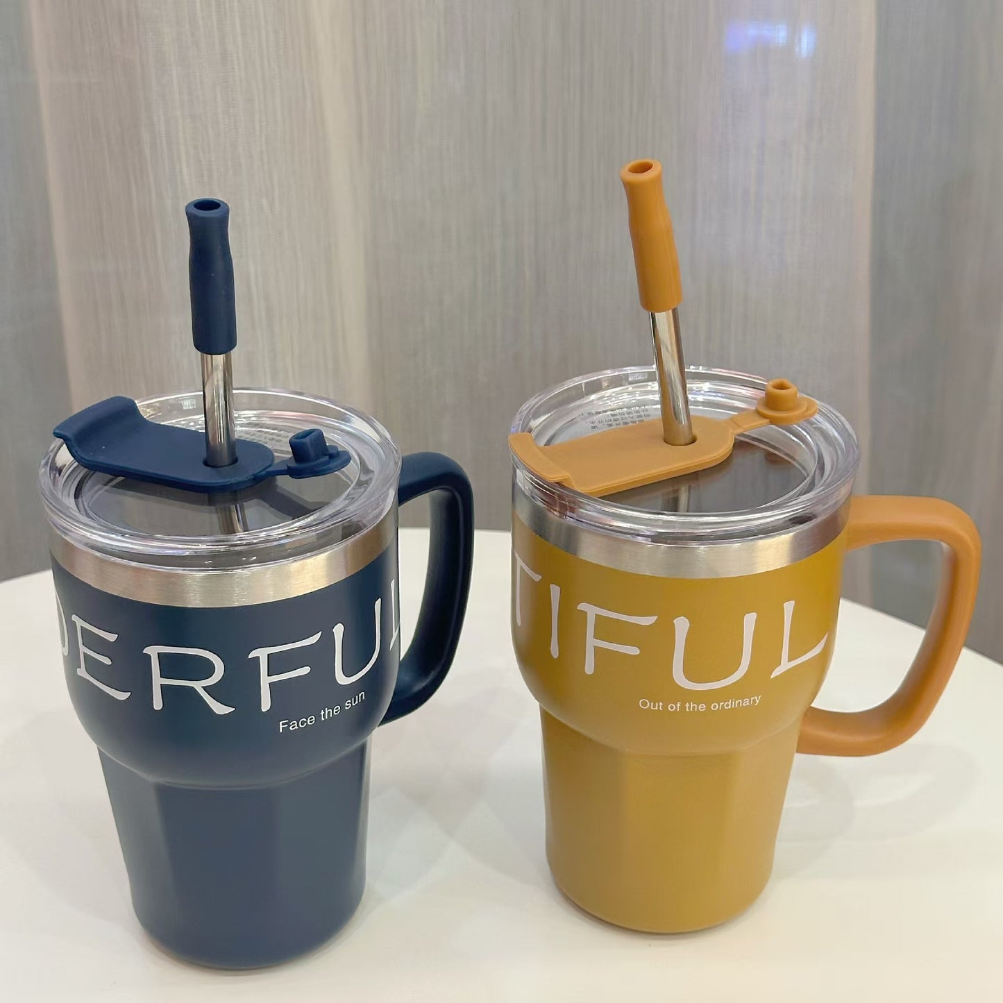 600ml Stainless Steel Korean Style Coffee Mug (Superior Quality)