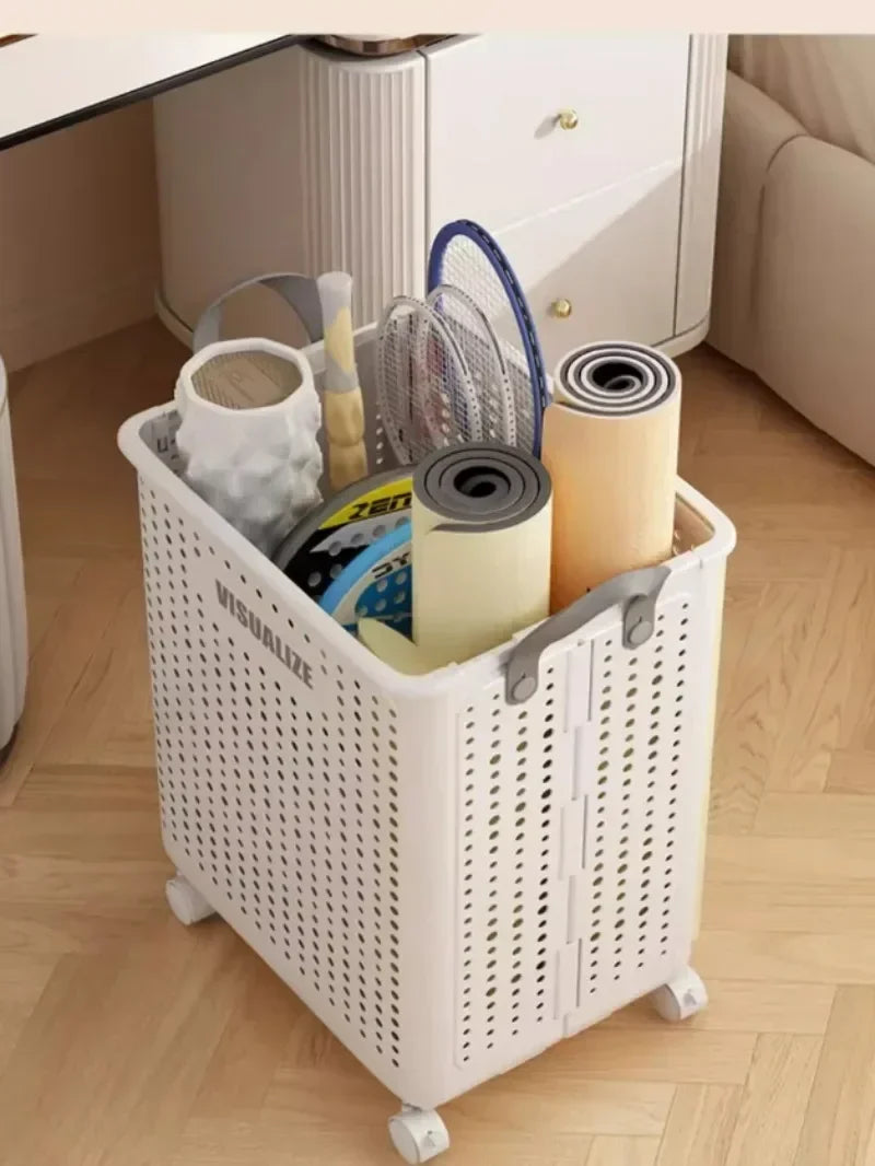 Dirty Clothes Storage Basket Large Capacity Bathroom Laundry Basket (Premium Quality)