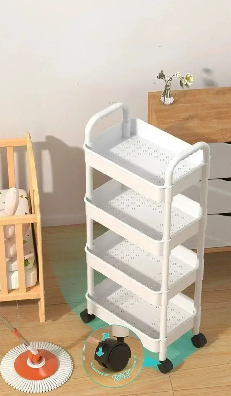Multi-Functional 4 layers Trolley (Premium Quality)