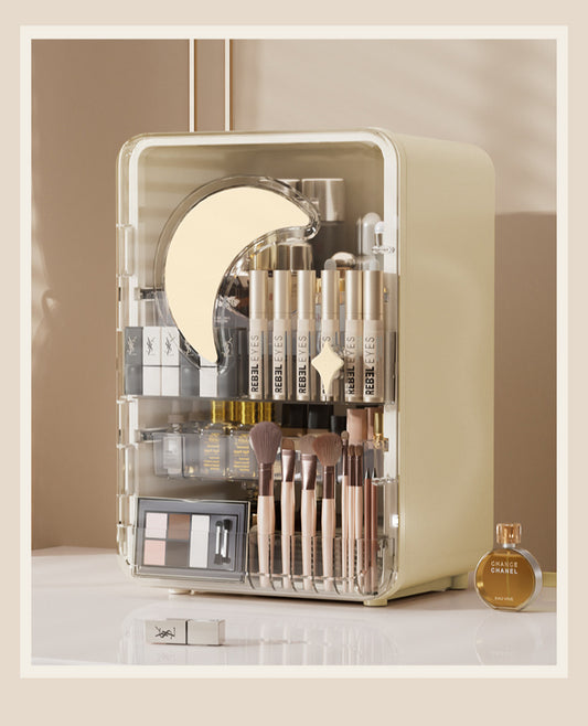 Transparent Luxury Large Capacity Cosmetics Storage Box (Premium Quality)