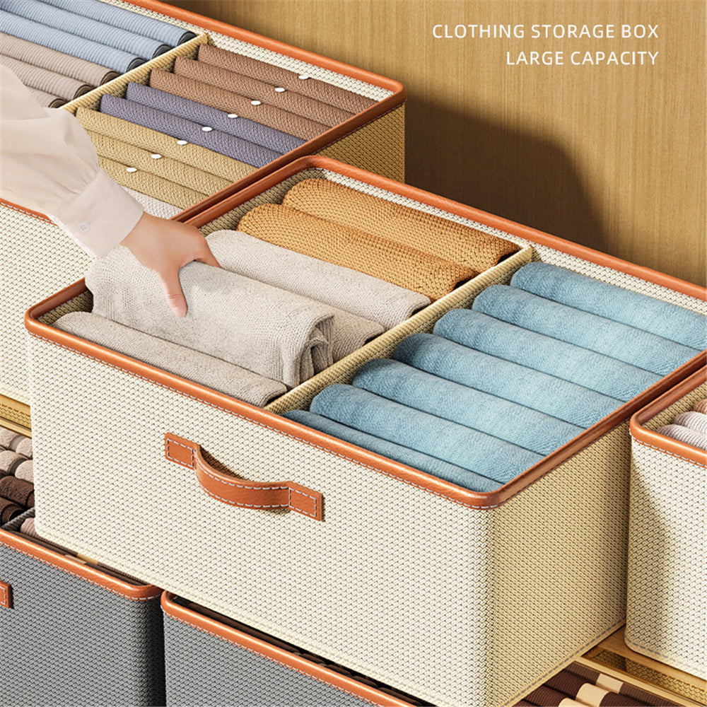 Foldable Clothes Organizer Storage Box. (Imported)