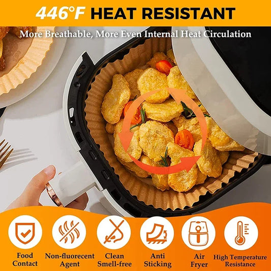 Disposable Air Fryer Paper (50 Pcs)