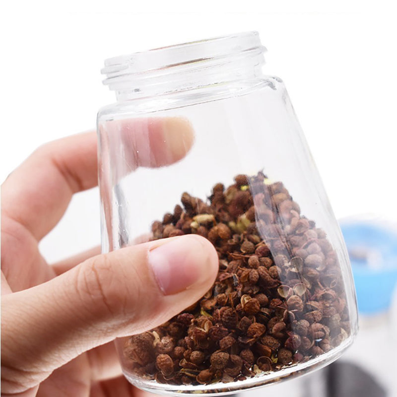 2 in 1 Pepper Grinder Seasoning Bottle