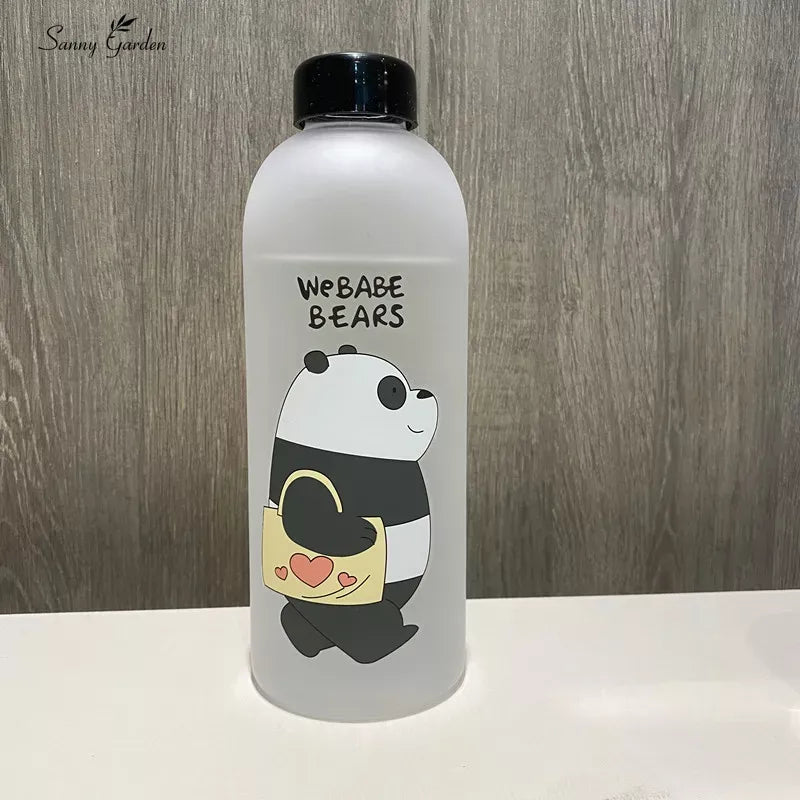 500ml Bear Style Water Bottle With Extra Cap ( Premium Quality)