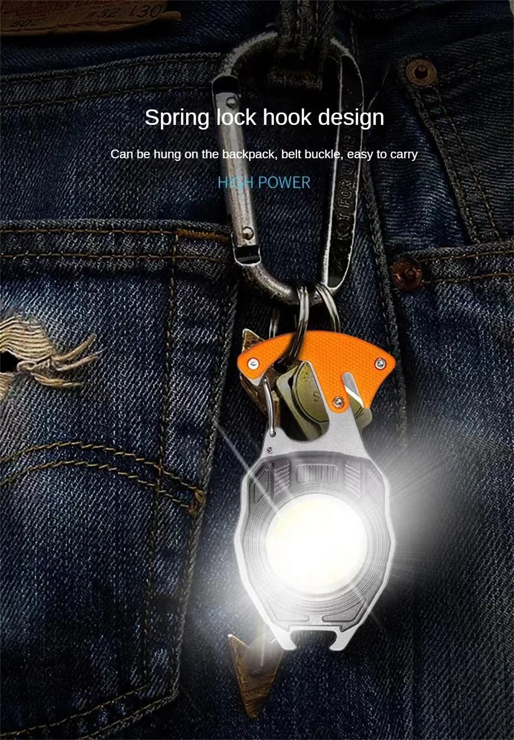 Multifunctional Cob Lighter With Light (Superior Quality)