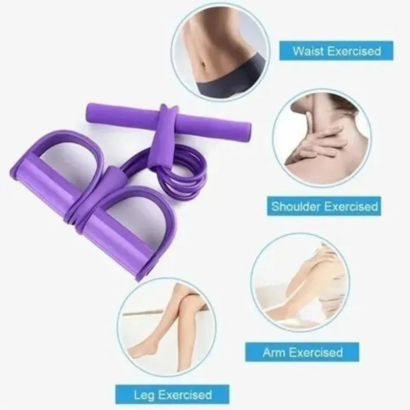 Multifunctional Rubber Tummy Trimmer Home Gym Sport Training (High Quality)