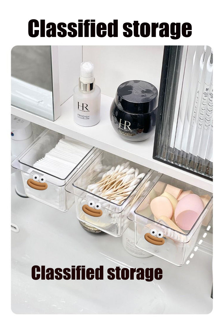 1Pcs Transparent Under Mirror Acrylic Drawer Organizer (Premium Quality)