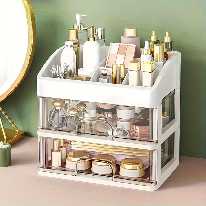 Stylist Multilayer Transparent Cosmetics Organizer