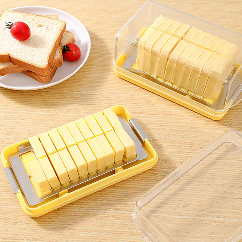 Cheese Butter Cutting Board With Lid (Premium Quality)