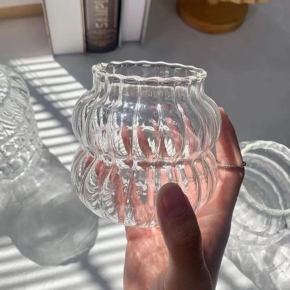 Juice Cup with wooden lid & Straw