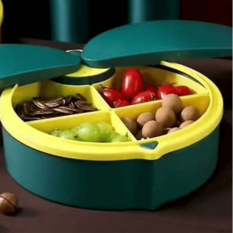 4 Partition Dry Fruit Storage Box