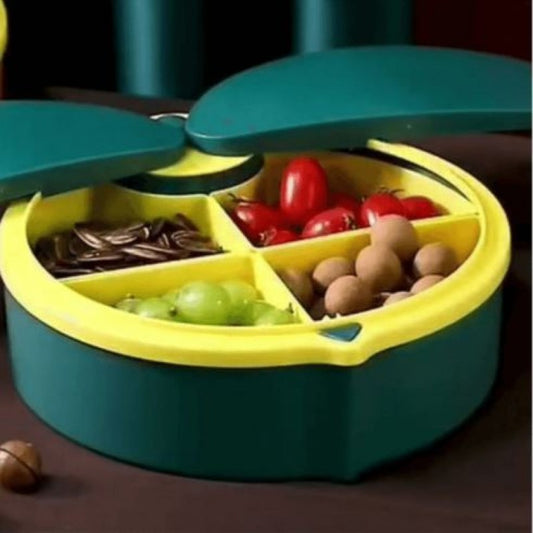 4 Partition Dry Fruit Storage Box