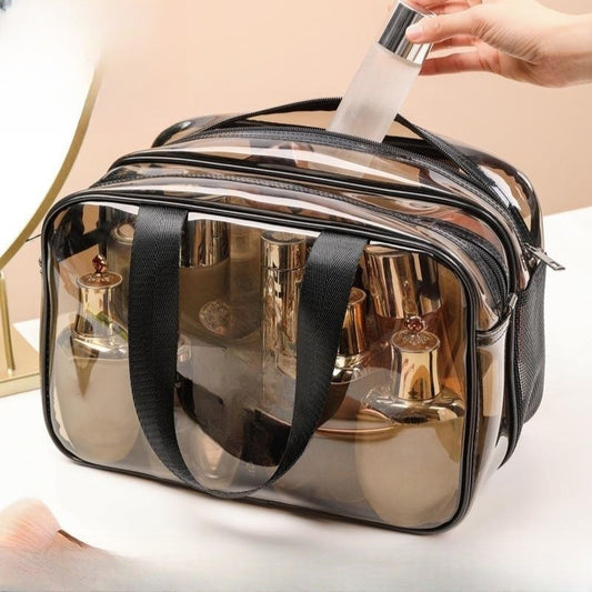 Double Layer Waterproof Cosmetics Bag