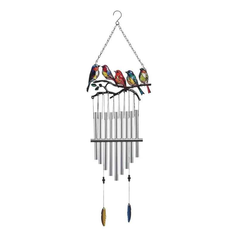 Wall Hanging Bird Metal wind chime. (Premium Quality)
