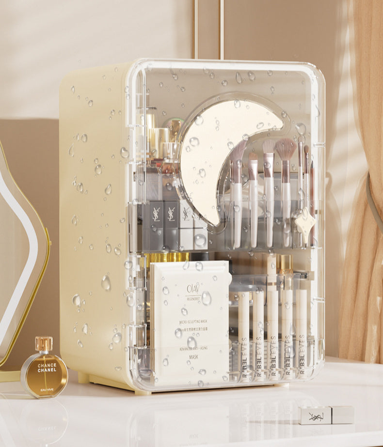 Transparent Luxury Large Capacity Cosmetics Storage Box (Premium Quality)