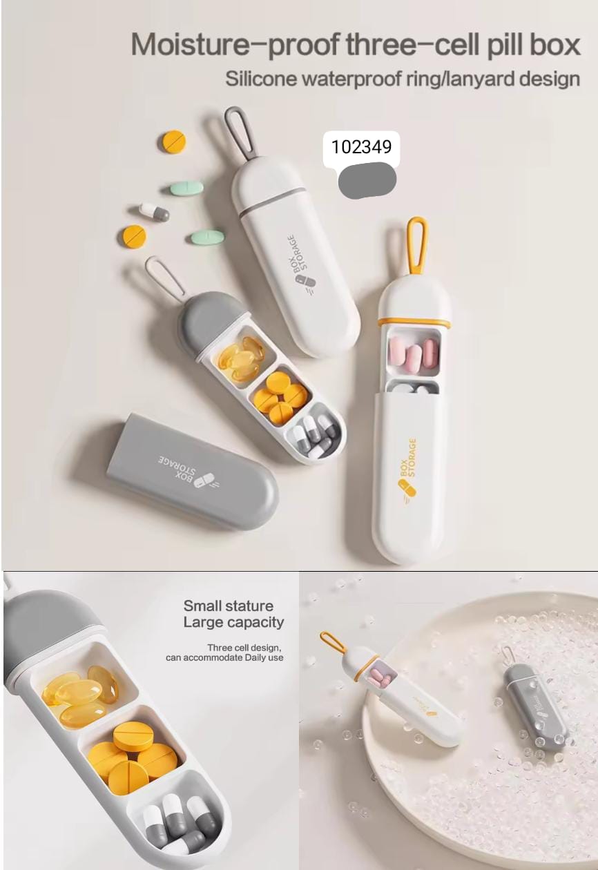 Portable 3 Layers Medicine Box (Premium Quality)