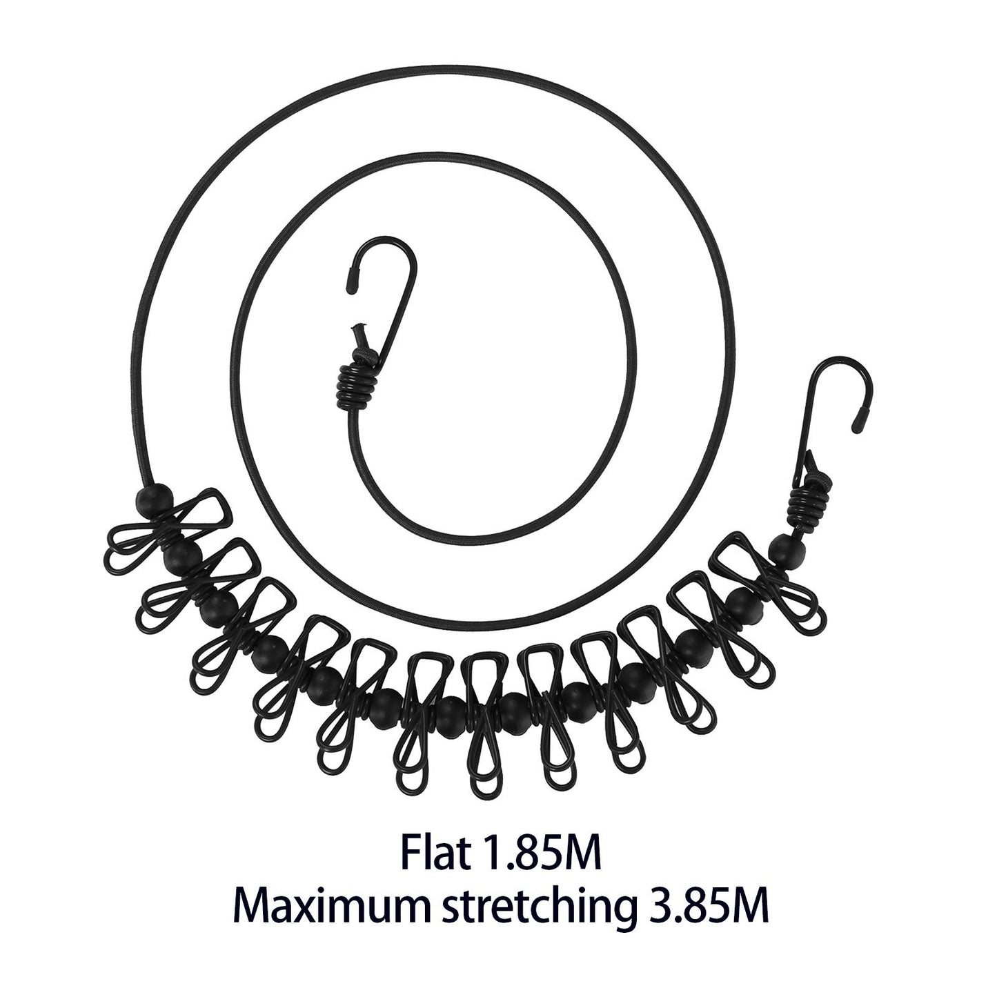 185CM Clothsline With (12) Hang Clip