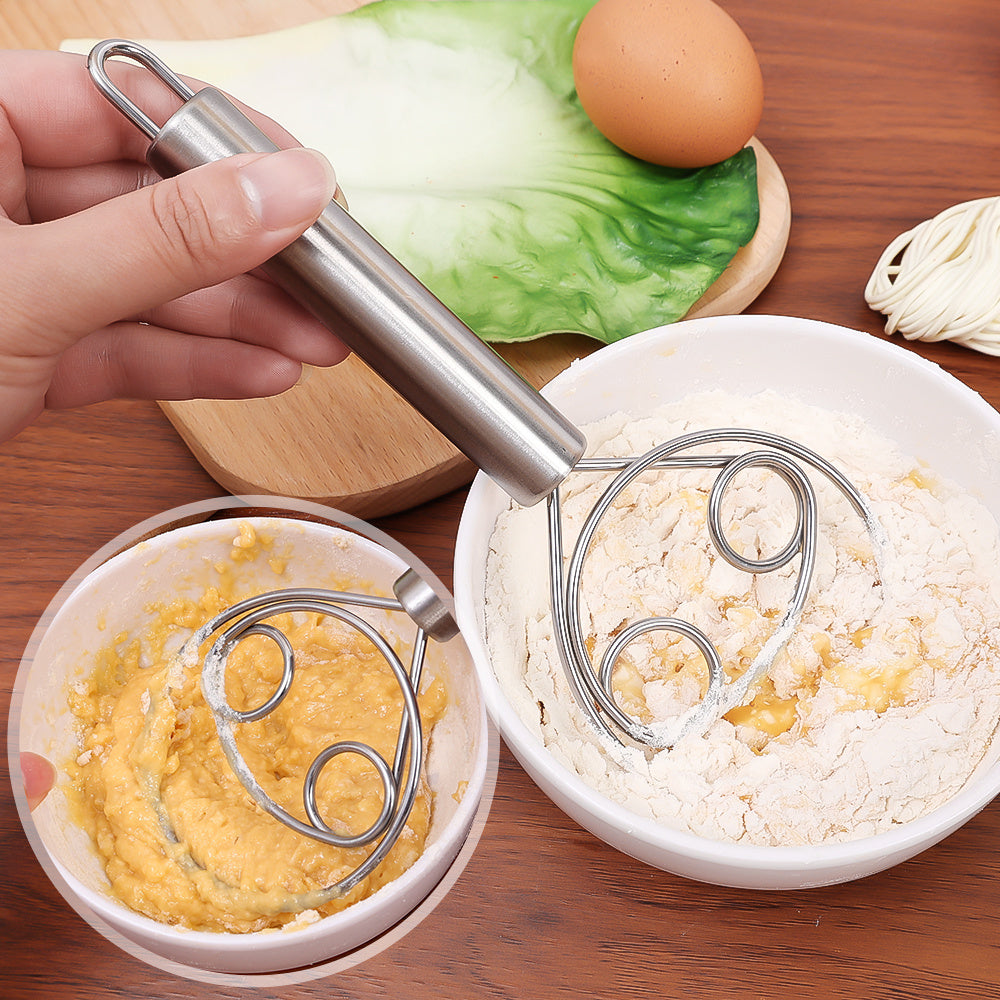 Stainless Steel Double Ring Agitator Handle Mixer