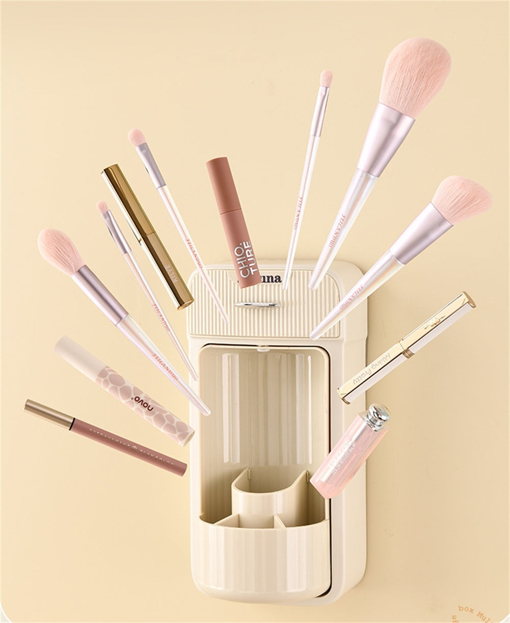 Wall Sticking Makeup Organizer (Premium Quality)