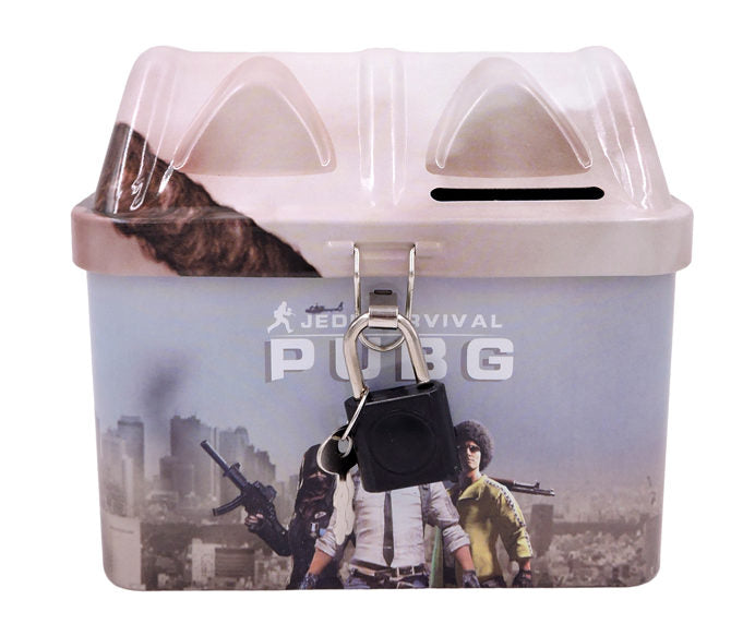 Pubg Theme Money Bank Metal Box