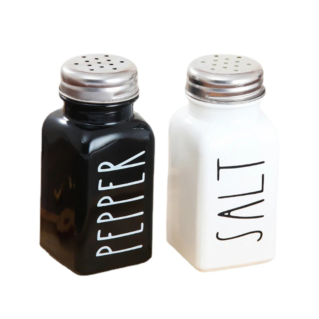 Glass Salt & Pepper Shakers (Pair)