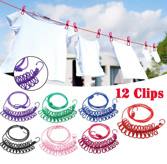 185CM Clothsline With (12) Hang Clip