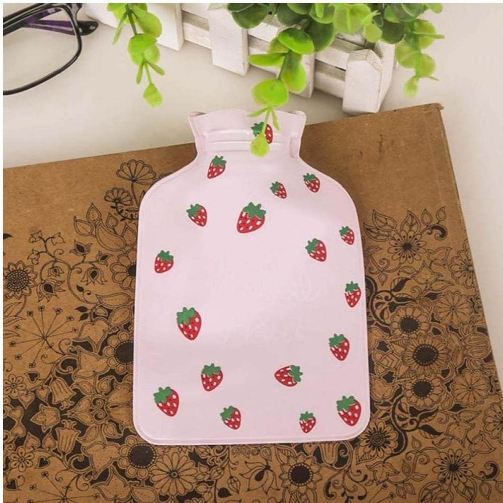 1pc Hot Water Bottles, Hand Warmer With Lovely Cartoon Knitted Portable Hand Hot Water Bags Random Color