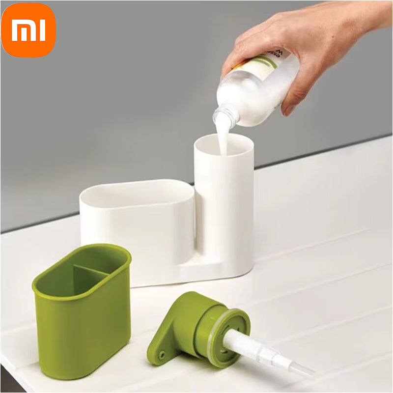2 in 1 Soap Dispenser & Spong Holder