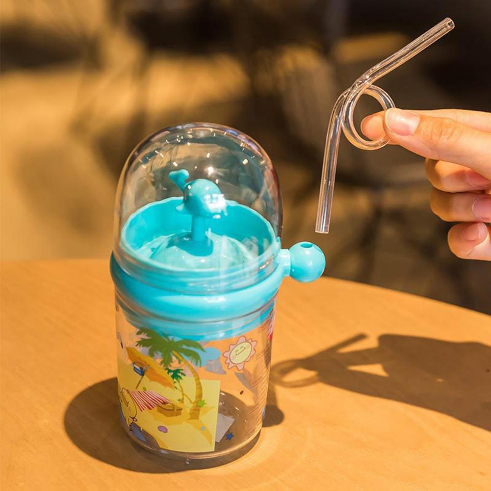 Kids Funny Whale Water Drinking Bottle 250ml
