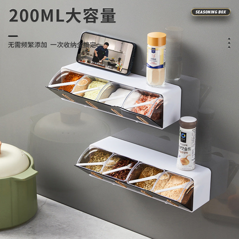 Kitchen Wall-mounted Luxy Seasoning Jar