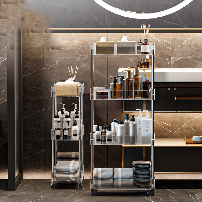 4 Layer Acrylic Multifunctional Trolley (Premium Quality)