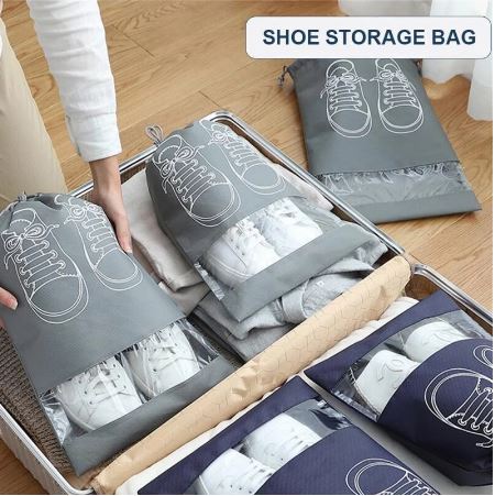 1Pcs Travel Shoes Storage Bag Closet Organizer