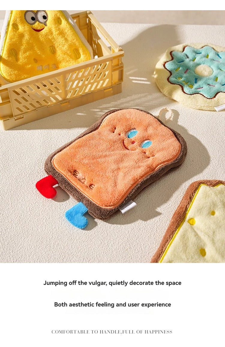 Cute Cartoon Super Absorbent Hand Towel 1Pc