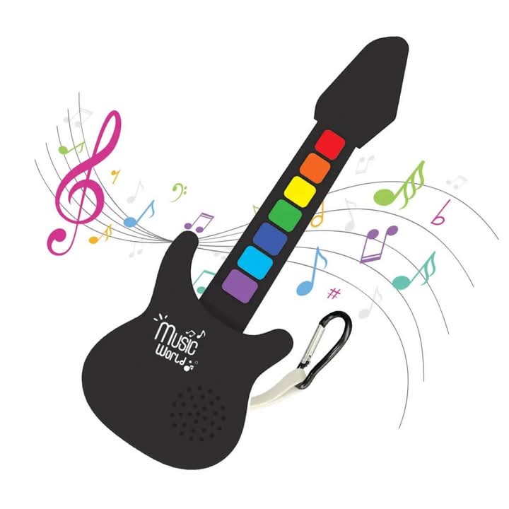 Colorful Slicone Mini Guitar