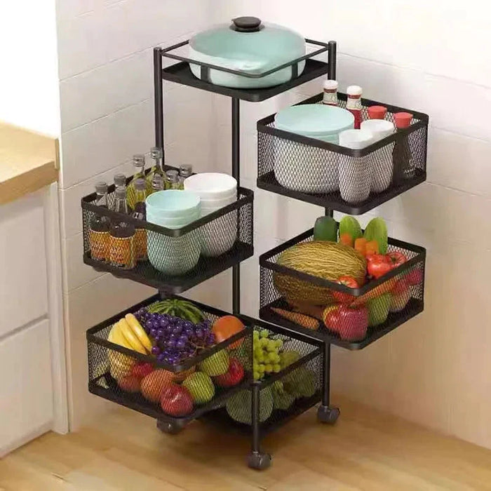 Square Metal Trolley(Superior Quality)