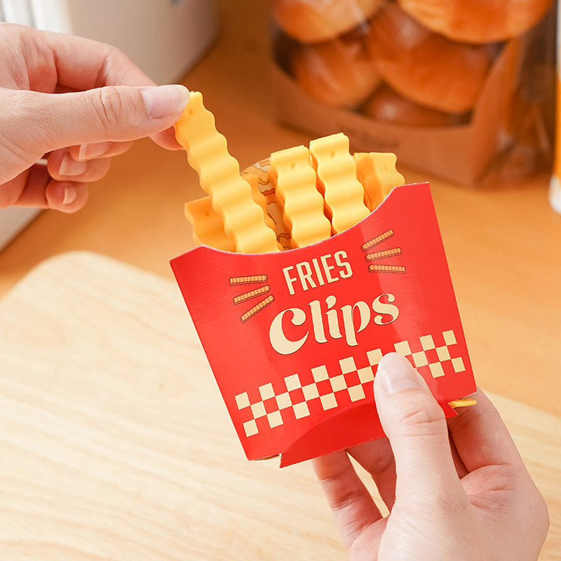 Creative French Fries Sealer Clip (12 Pcs)