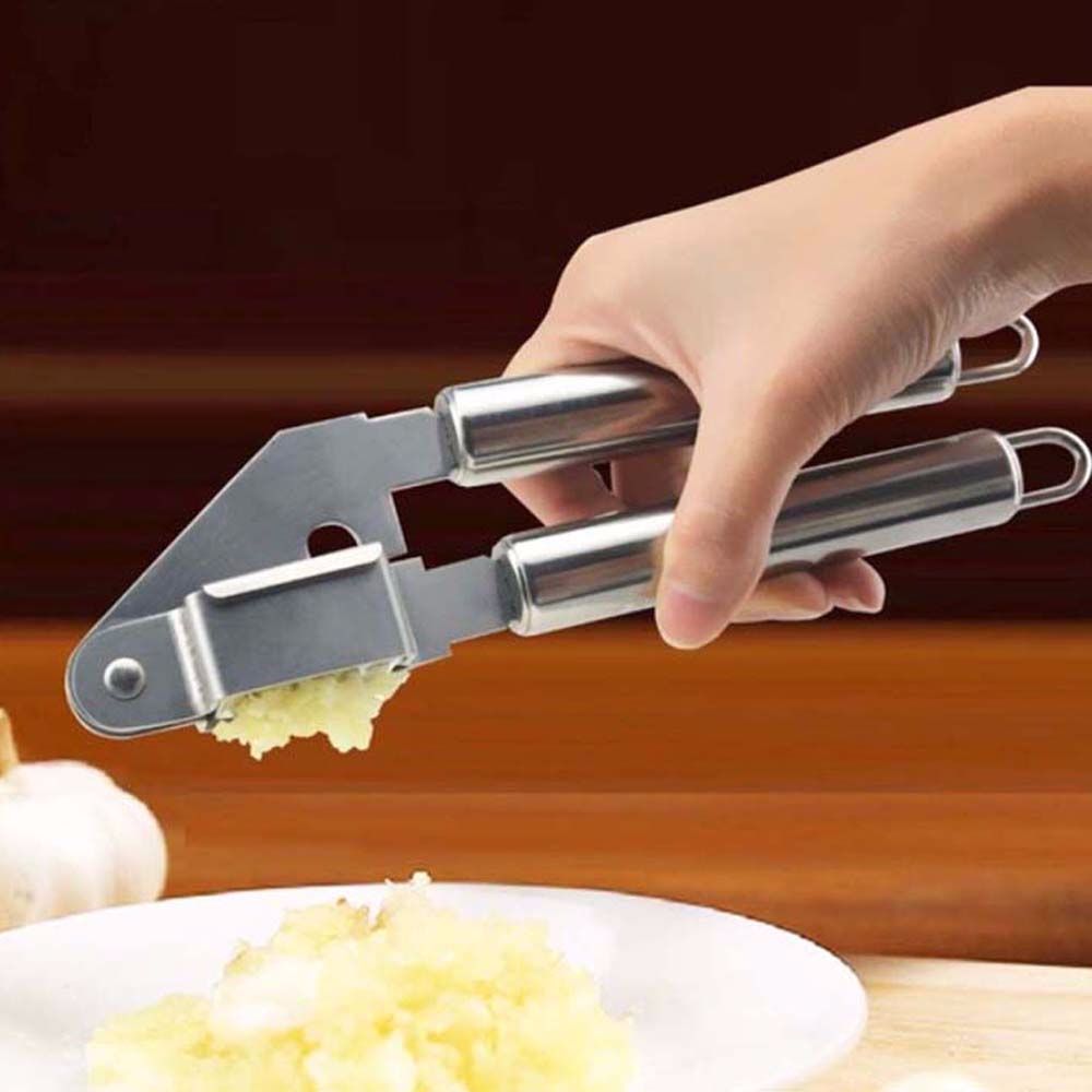Stainless Steel Garlic Presser