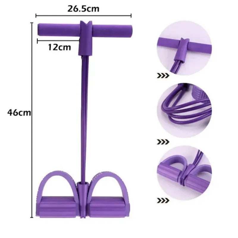 Multifunctional Rubber Tummy Trimmer Home Gym Sport Training (High Quality)