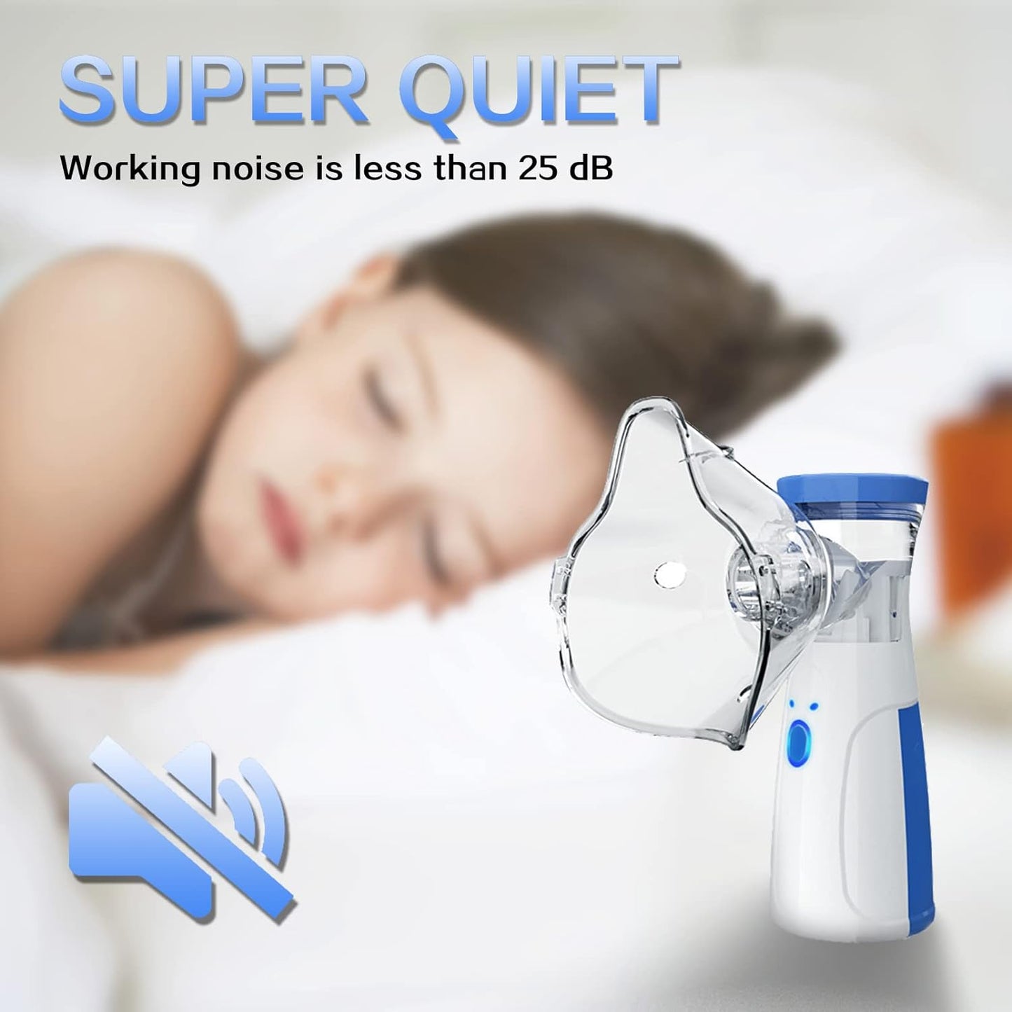 Handheld Portable Autoclean Nebulizer Machine