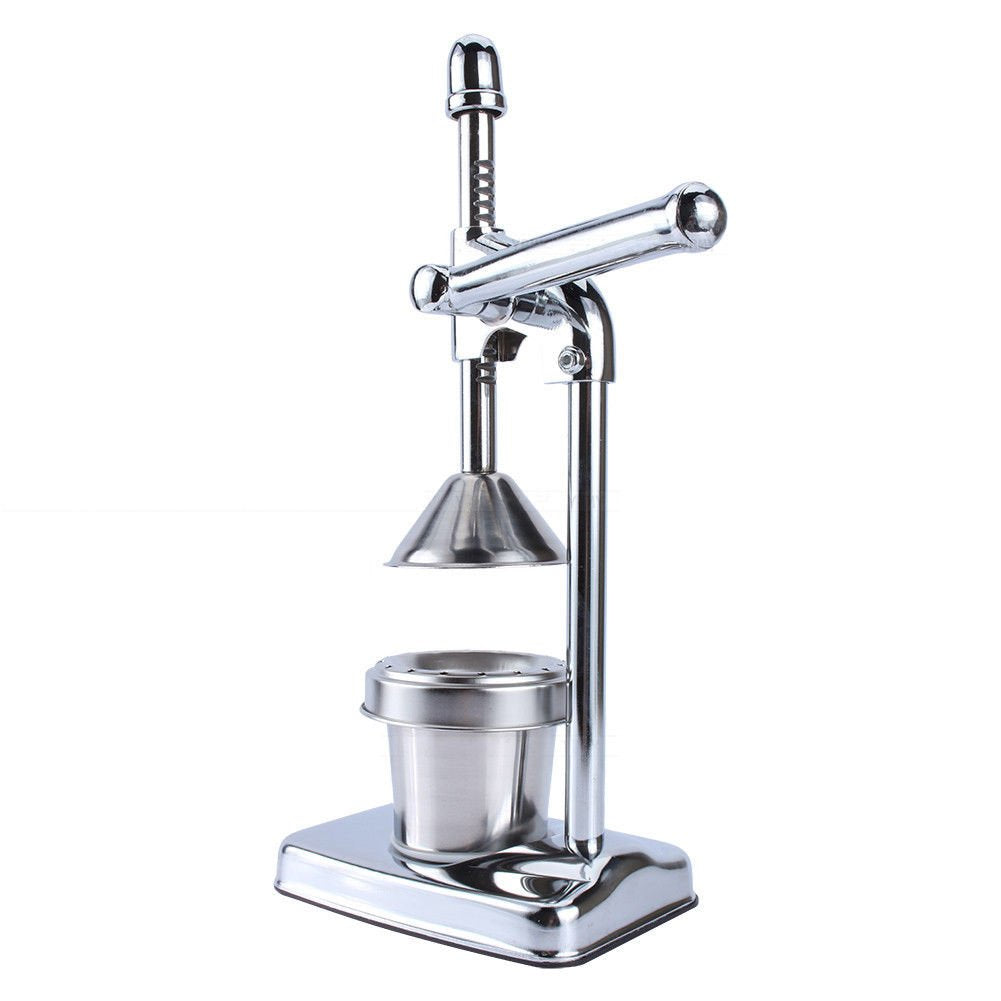 Stainless Steel Hand Press Citrus Juicer (Heavy Duty)