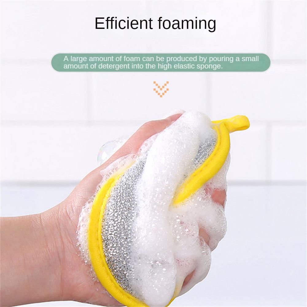 Double Sided Cleaning Sponge (Pack of 4)