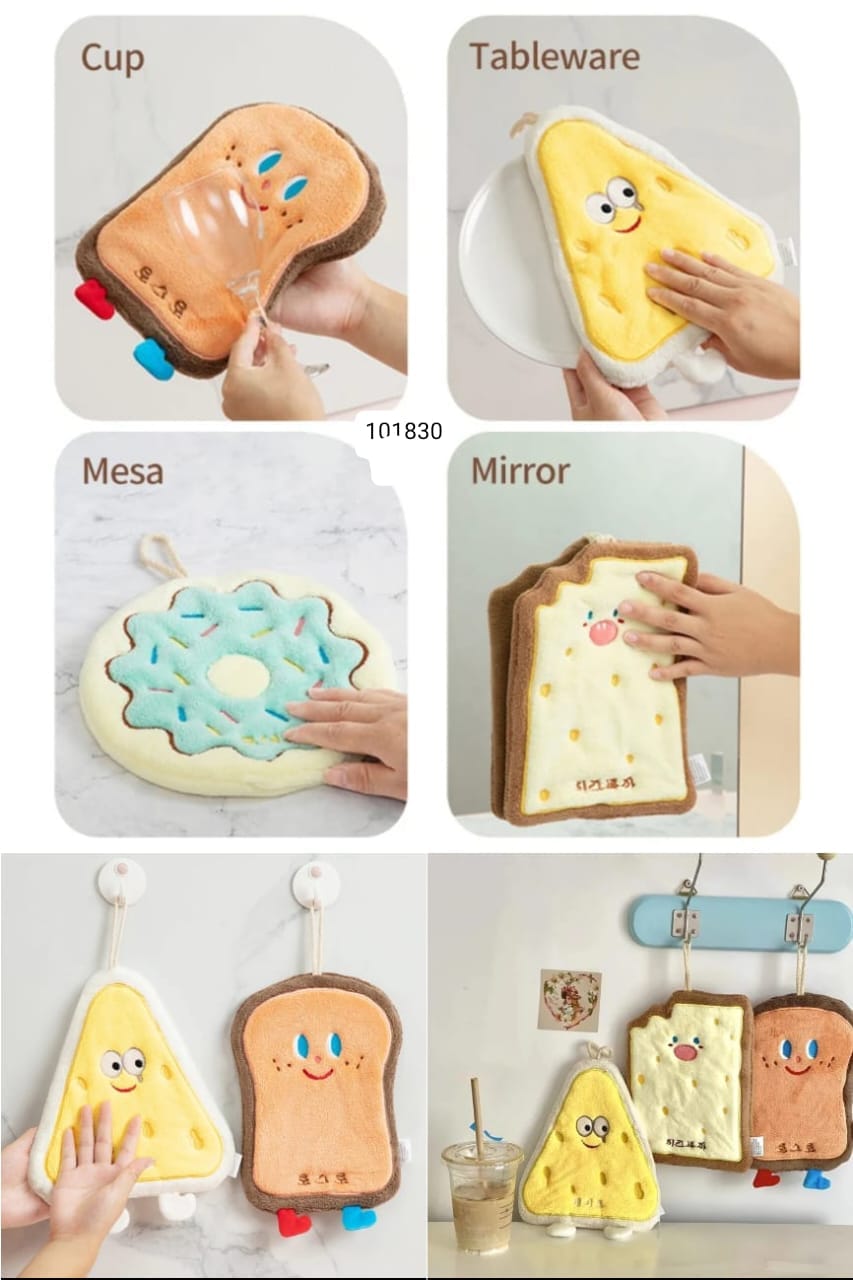 Cute Cartoon Super Absorbent Hand Towel 1Pc