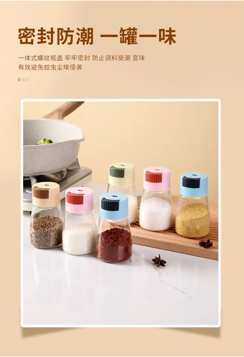 3-Pieces Seasoning Spice Jar Set
