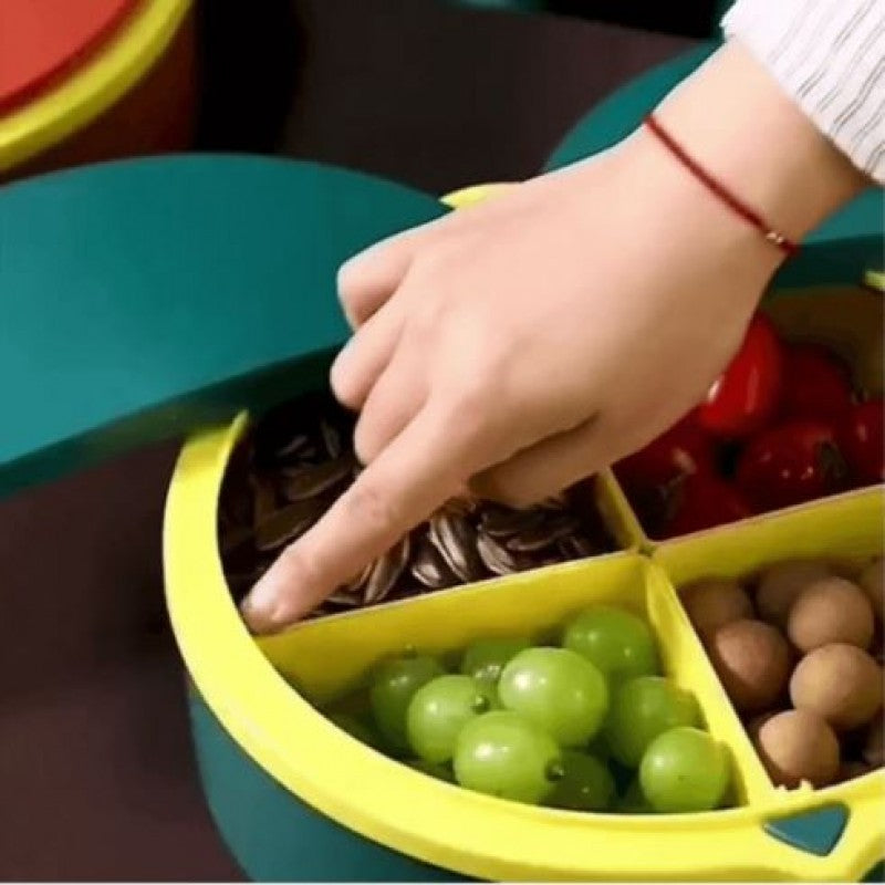 4 Partition Dry Fruit Storage Box
