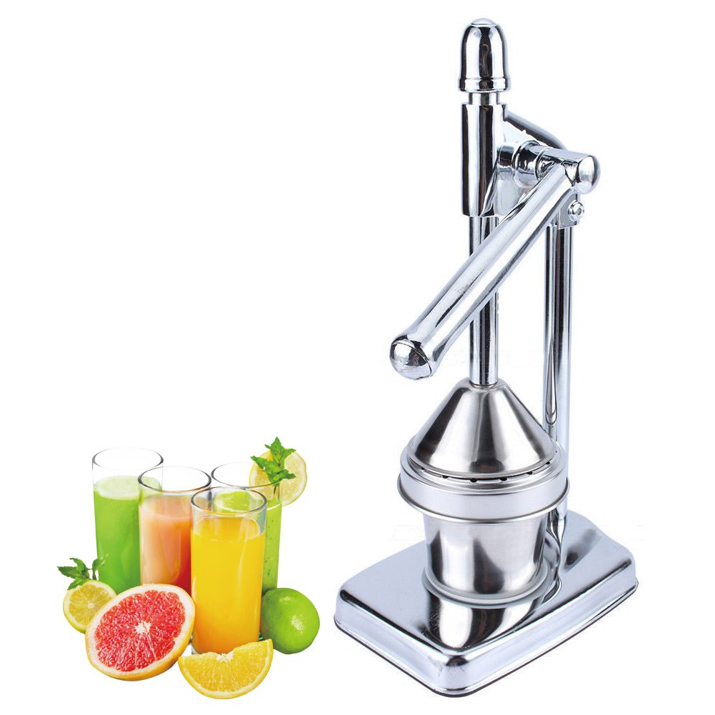 Stainless Steel Hand Press Citrus Juicer (Heavy Duty)