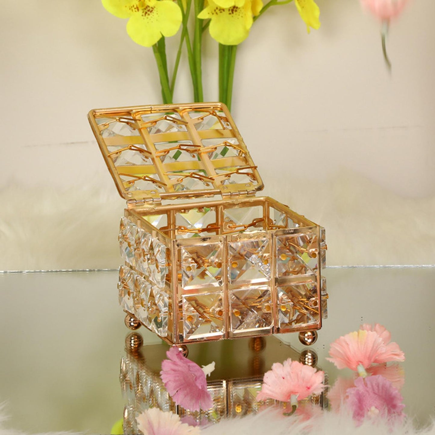 Crystal Jewelry Box (Premium Quality)