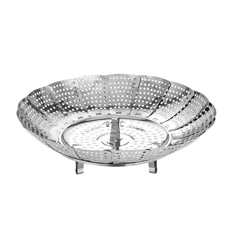 Folding Dish Steam Stainless Steel Food Steamer