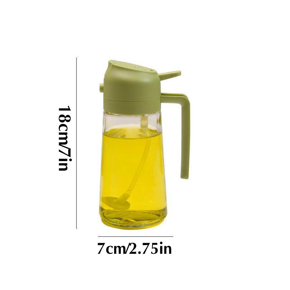 2 in 1 Oil Spray Glass Jug