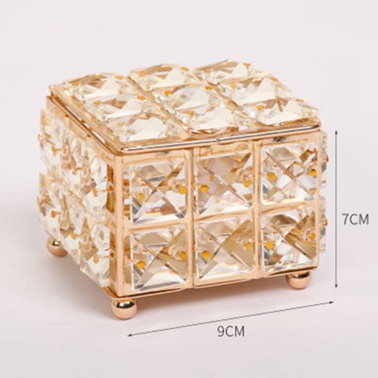 Crystal Jewelry Box (Premium Quality)