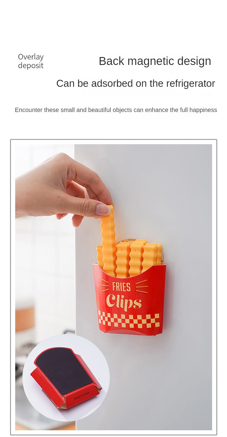 Creative French Fries Sealer Clip (12 Pcs)